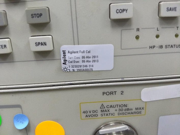 Agilent 8703 A Lightwave Component Analyzer