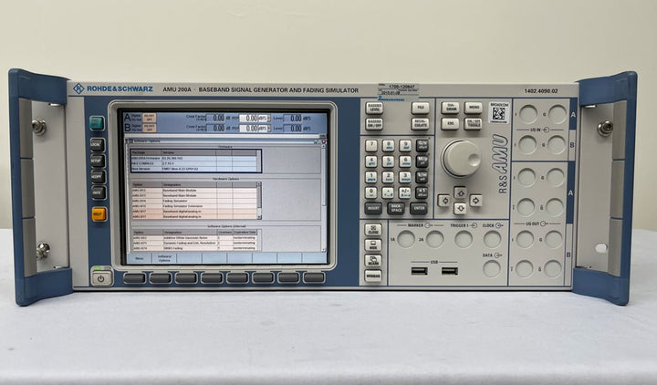 Rohde & Schwarz AMU 200 A Baseband Signal Generator and Fading Simulator