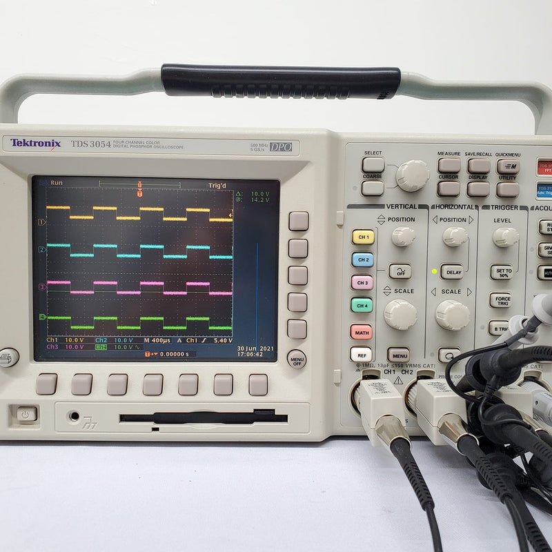 Tektronix TDS 3054 Four Channel Color Digital Phosphor Oscilloscope