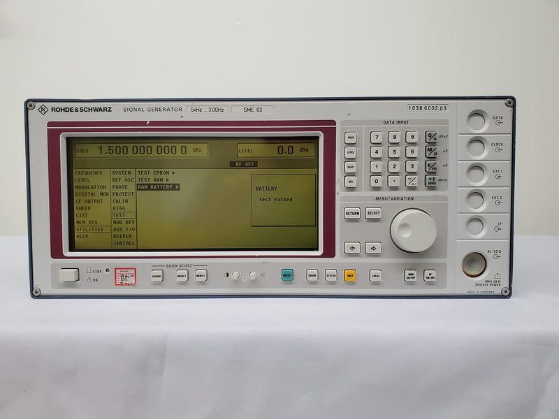 Rohde & Schwarz SME 03 Signal Generator