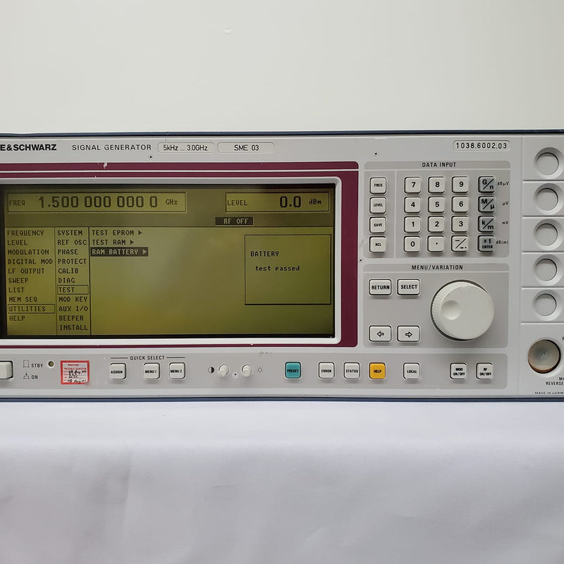 Rohde & Schwarz SME 03 Signal Generator