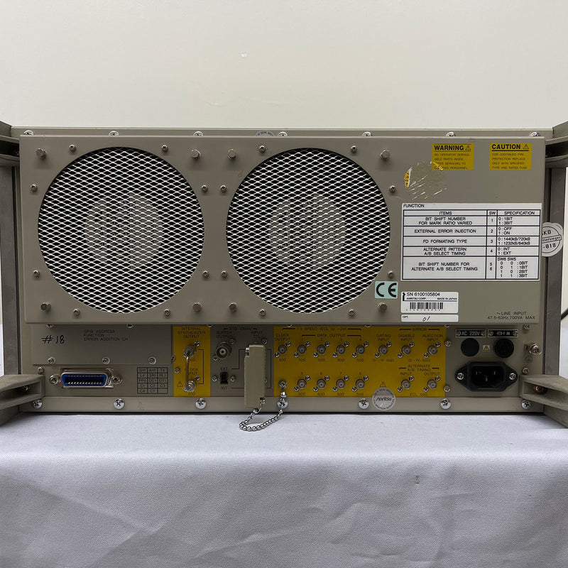 Anritsu MP 1763 B Pulse Pattern Generator