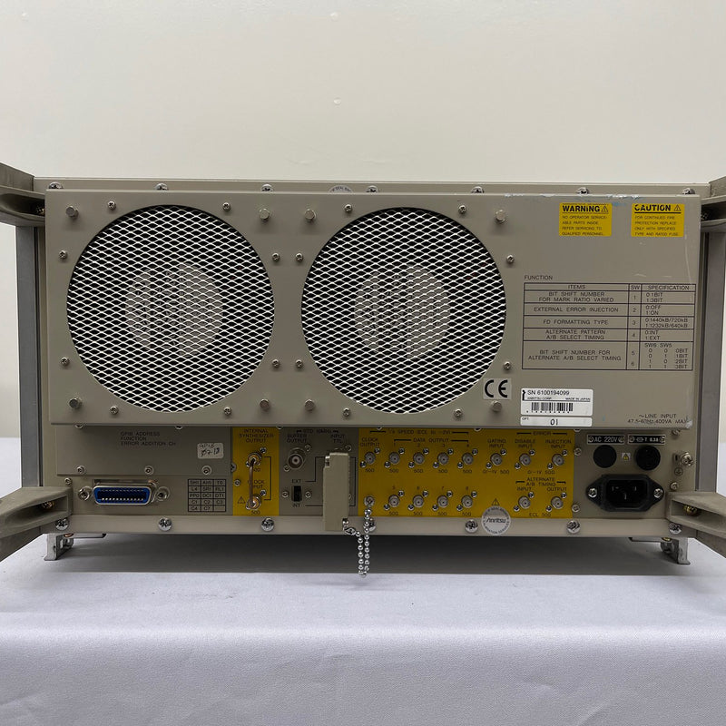 Anritsu MP 1763 C Pulse Pattern Generator