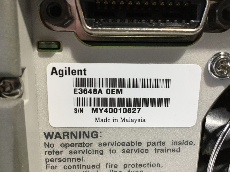 Agilent E 3648 A DC Power Supply