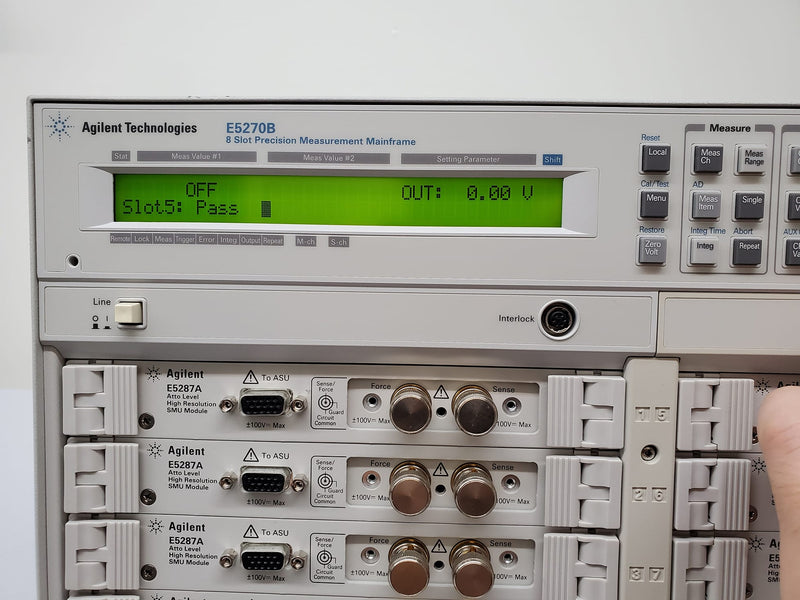 Agilent E 5287 A Atto Level High Resolution SMU Module