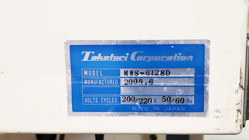 Takatori MWS 612 SD Wire Saw