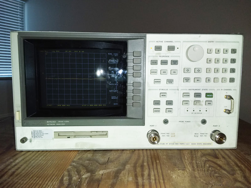 Agilent 8753 D Network Analyzer