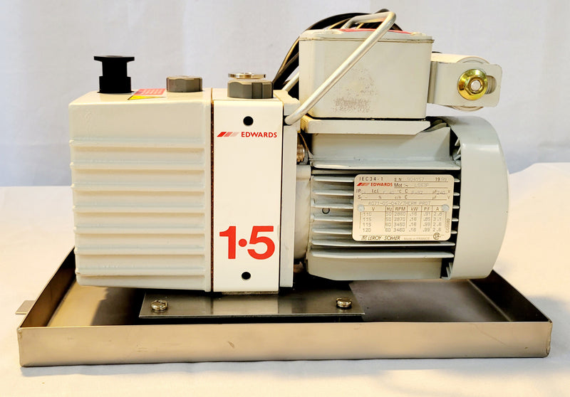 Edwards E 2 M 1.5 Electric Rotary Vane Pump