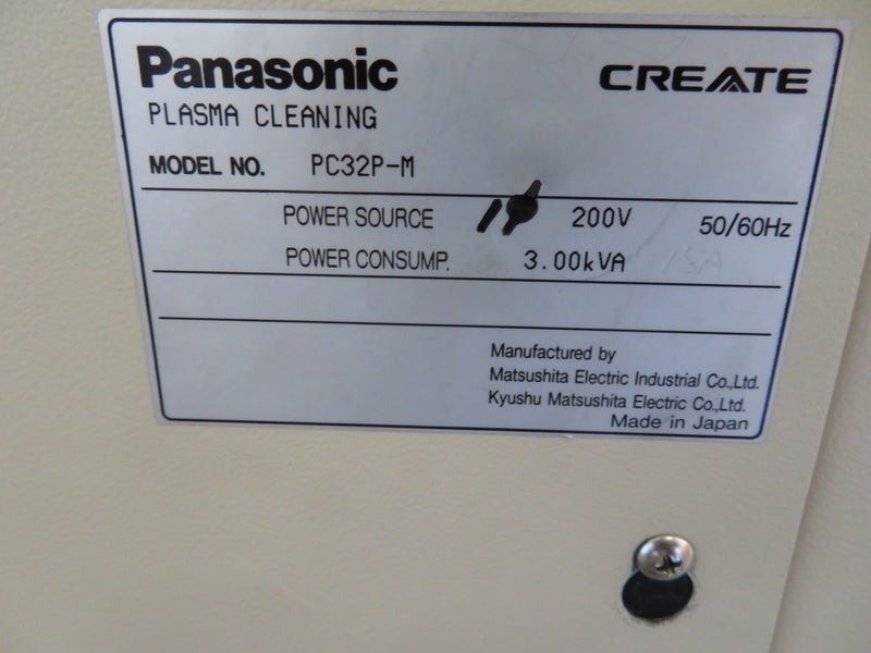 Panasonic PC 32 P M Plasma Cleaner