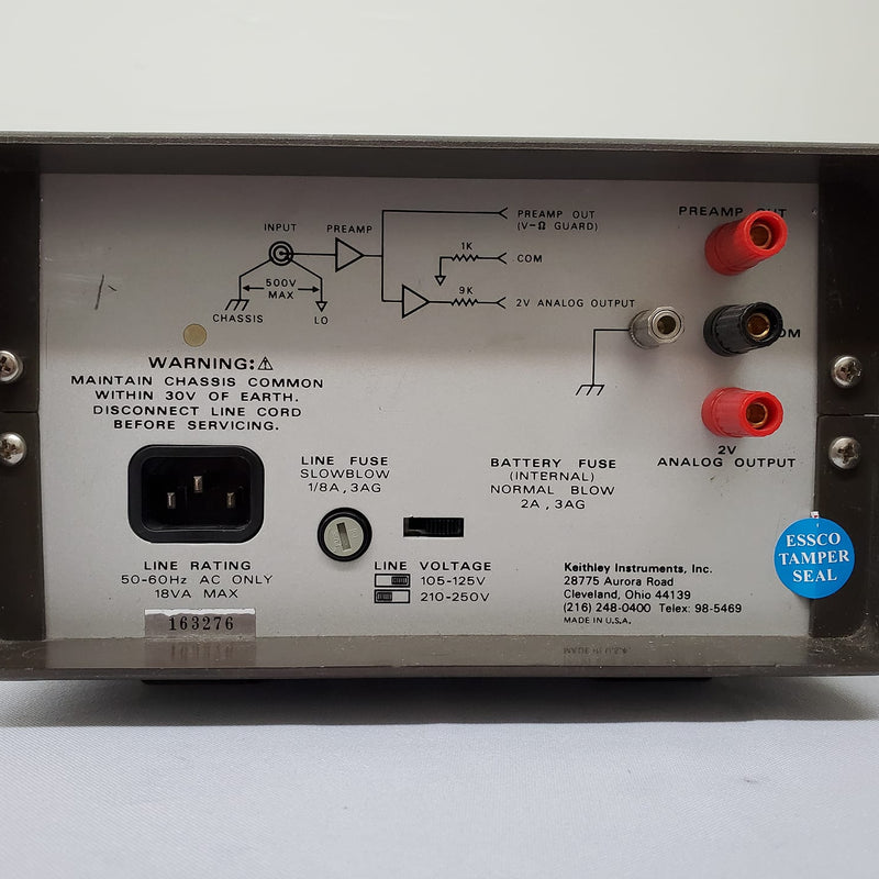 Keithley 614 Electrometer