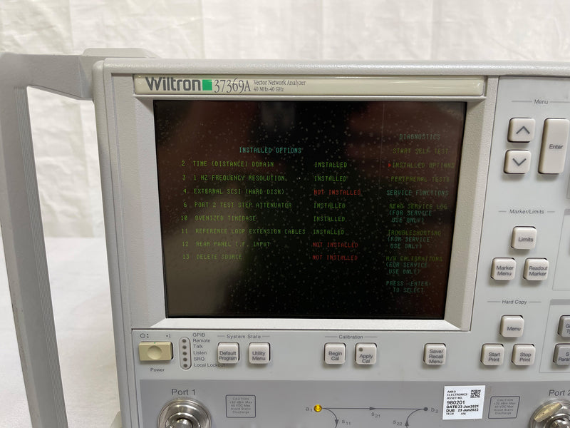 Anritsu 37369 A Vector Network Analyzer