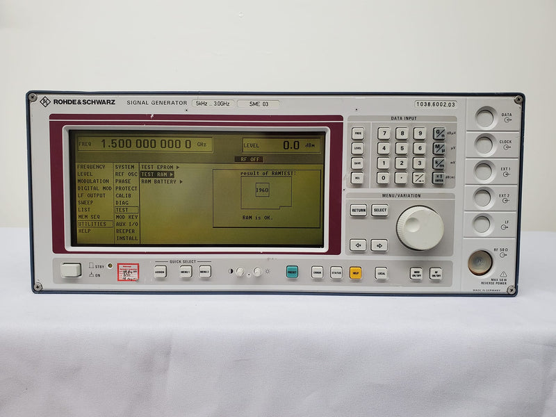 Rohde & Schwarz SME 03 Signal Generator