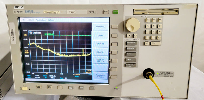 Agilent 86142 B Optical Spectrum Analyzer