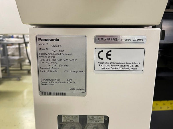 Panasonic CM 602 L Chip Mounter