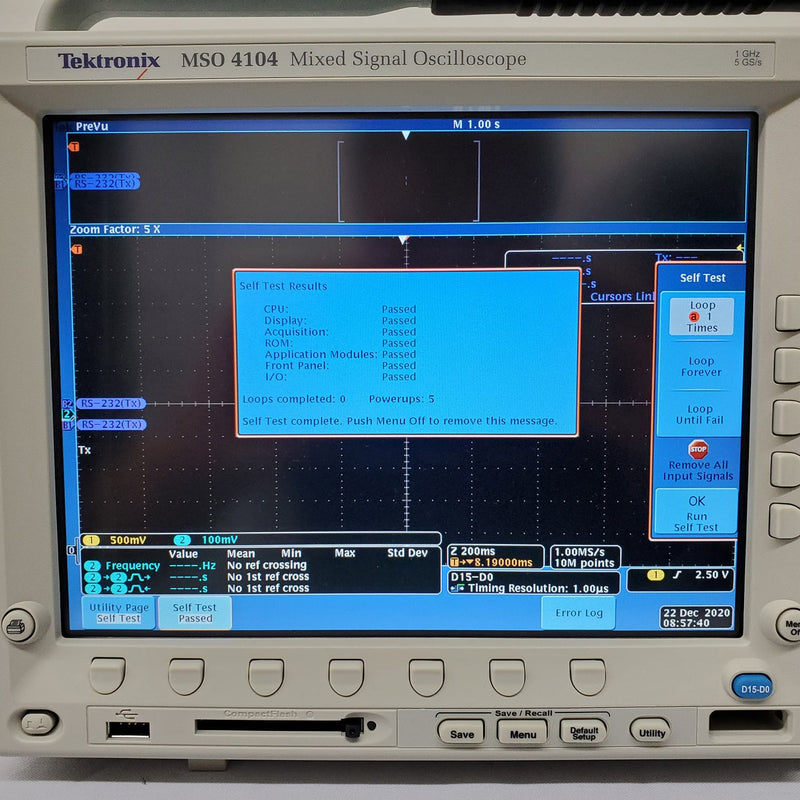 Tektronix MSO 4104 Mixed Signal Oscilloscope