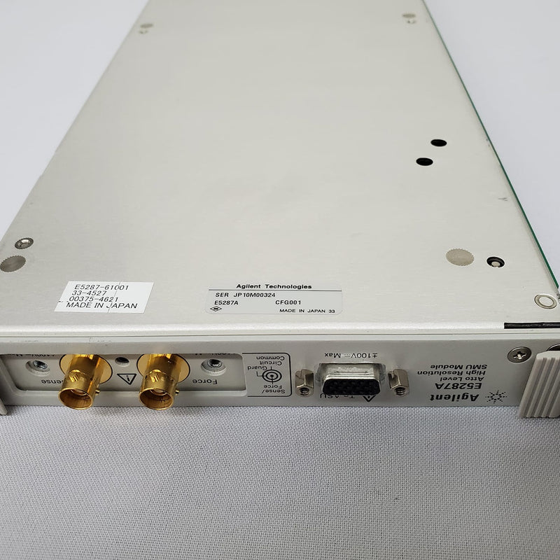 Agilent E 5287 A Atto Level High Resolution SMU Module