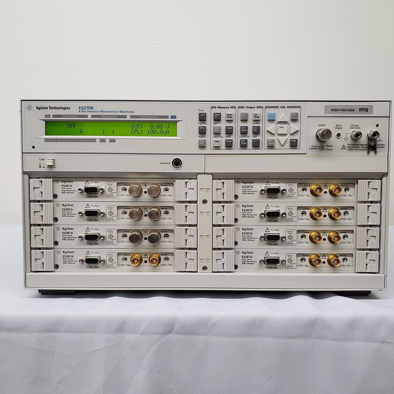 Agilent E 5270 B Precision Measurement Mainframe