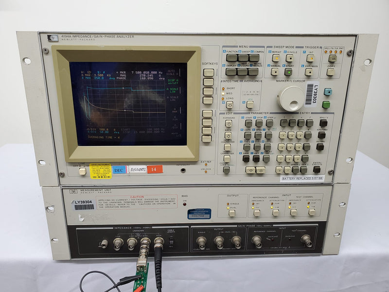 Agilent 4194 A Impedance / Gain-Phase Analyzer