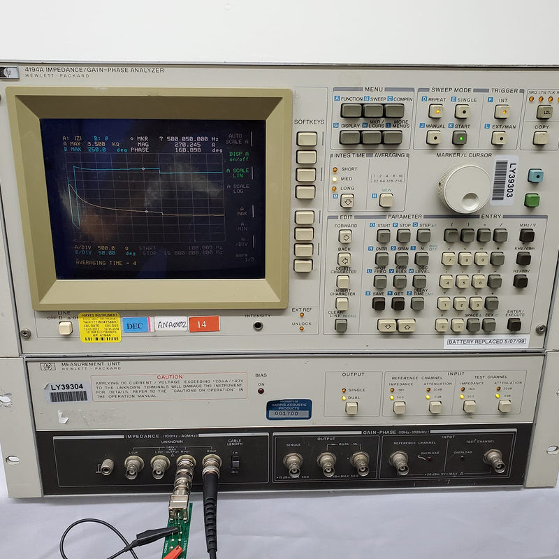 Agilent 4194 A Impedance / Gain-Phase Analyzer