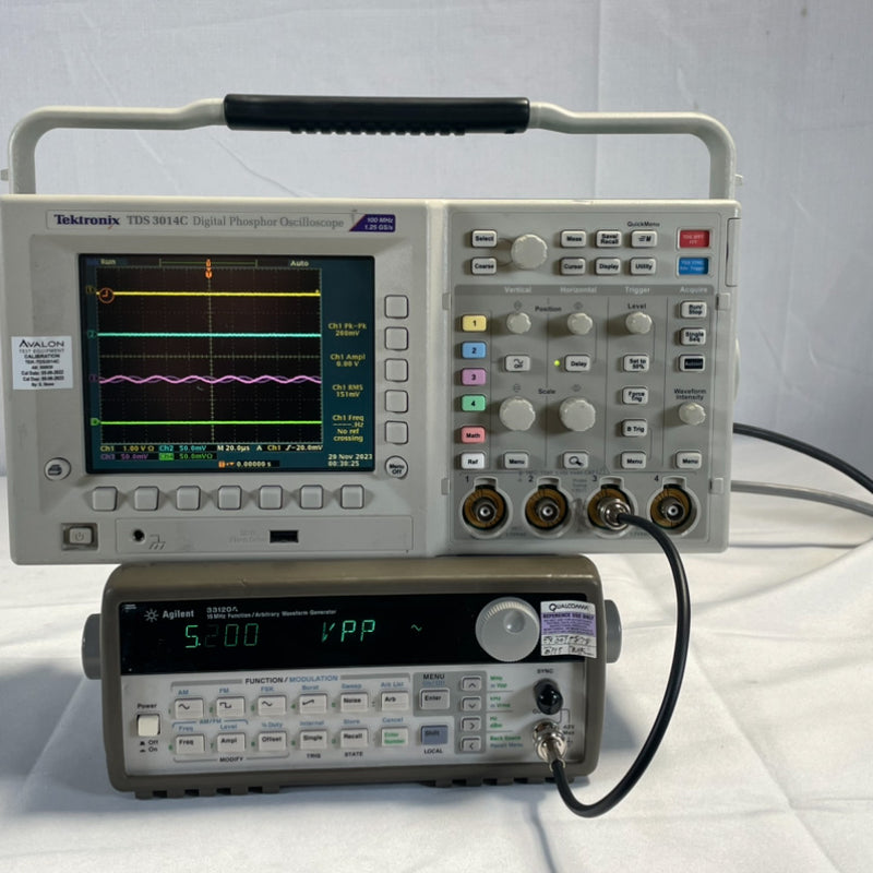 Tektronix TDS 3014 C Digital Phosphor Oscilloscope