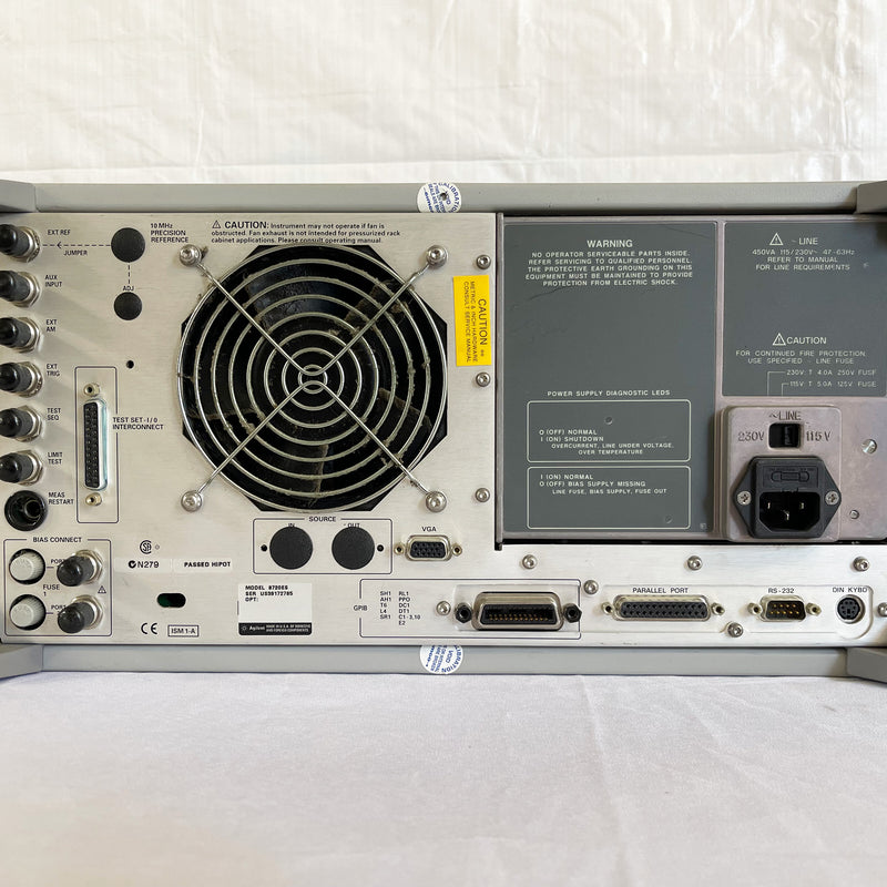 Agilent 8720 ES S-Parameter Network Analyzer