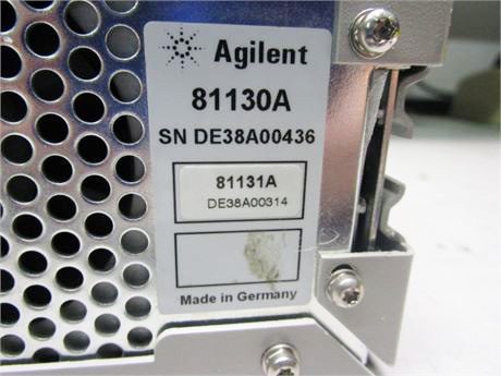 Agilent 81130 A Pulse Pattern Generator