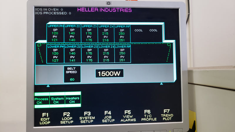 Heller 1500 W Reflow Oven