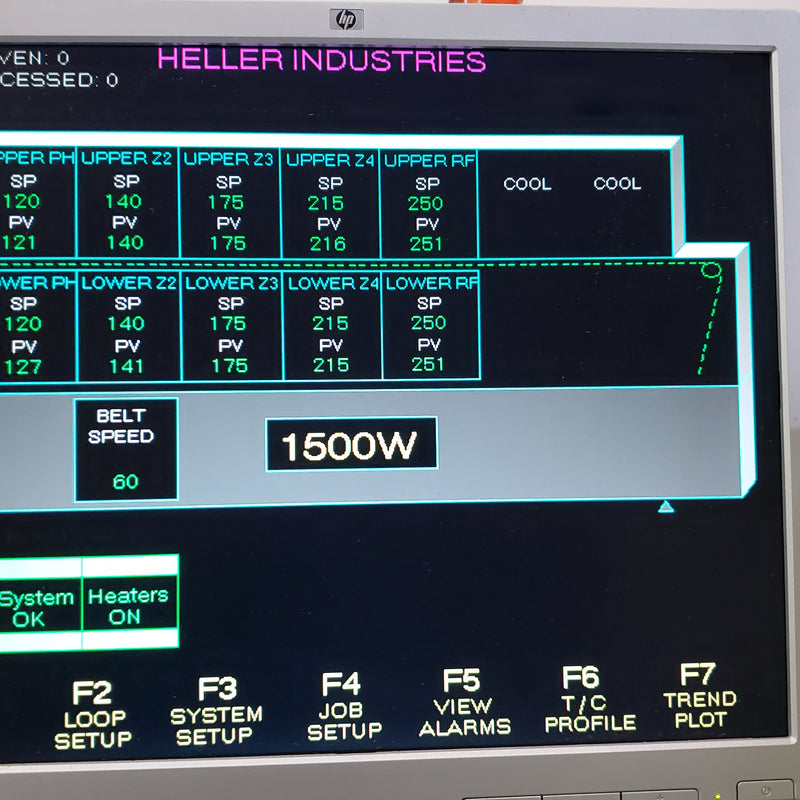 Heller 1500 W Reflow Oven