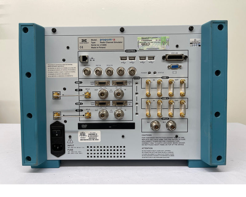 Elektrobit Propsim C 2 Wideband Radio Channel Simulator