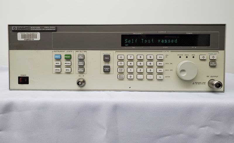 Agilent 83712 B Synthesized CW Generator