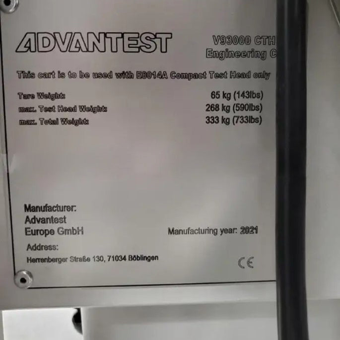 Advantest / Verigy V 93000 C (2 CC) DUT Test Head