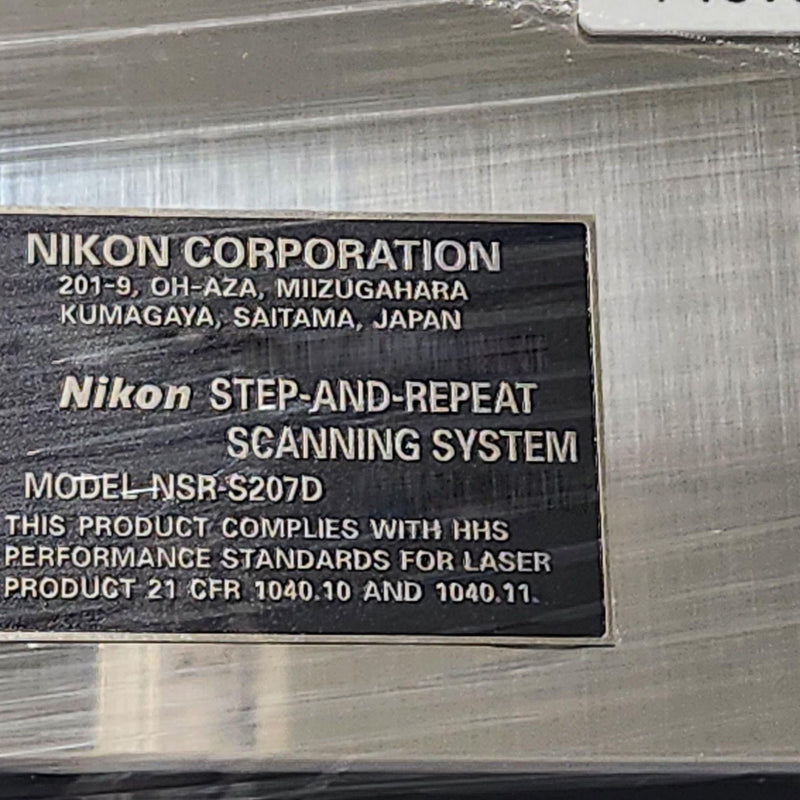 Nikon NSR S 207 D Stepper