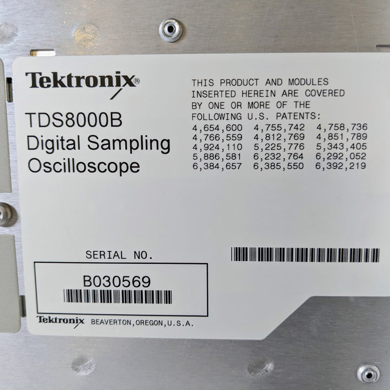 Tektronix TDS 8000 B Digital Sampling Oscilloscope