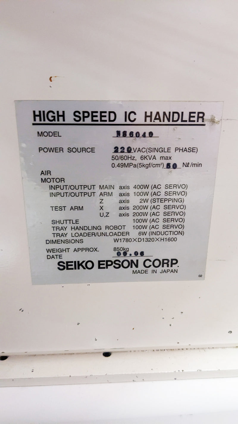 Seiko / Epson NS 6040 Handler