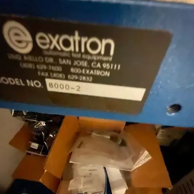 Exatron Fast Track 8000-2 Production Programing System Handler