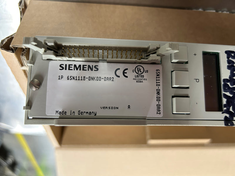 Siemens 6 SN 1118 0 NK 00 0 AA 2 Drive for QED Technologies Q22Y