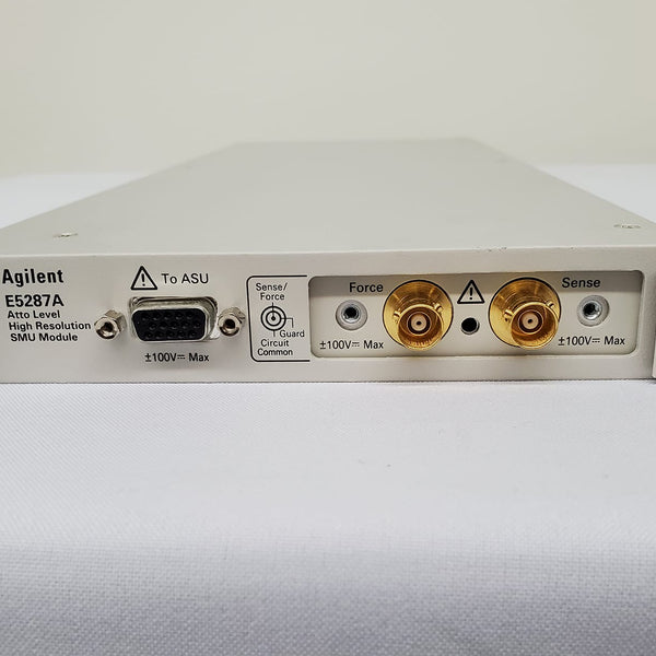 Agilent E 5287 A Atto Level High Resolution SMU Module