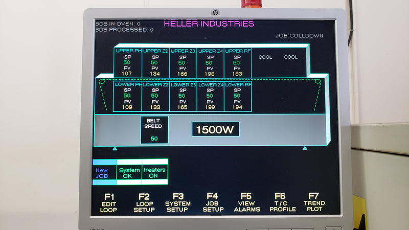 Heller 1500 W Reflow Oven