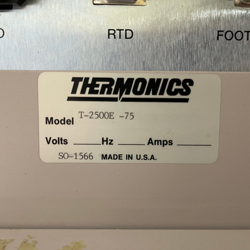 Thermonics T 2500 E Precision Temperature Forcing System