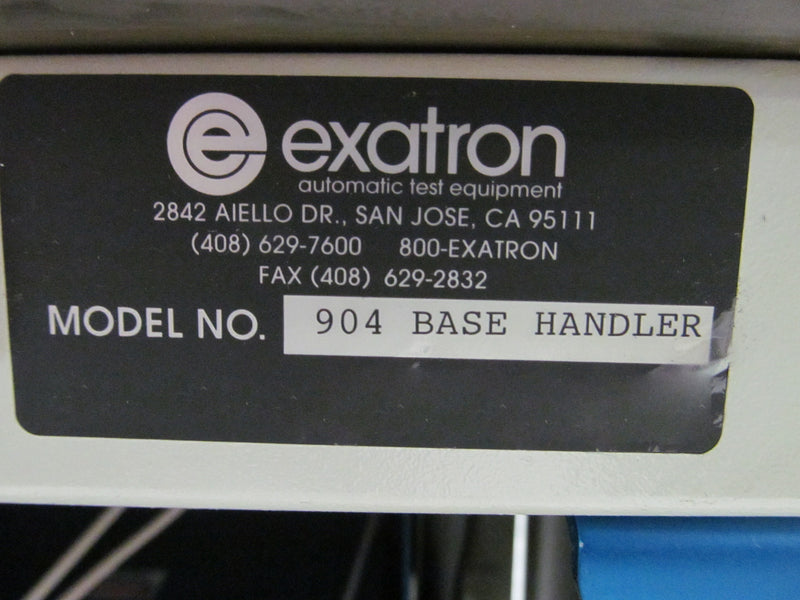 Exatron 904 Chip Pick and Place Test Handler