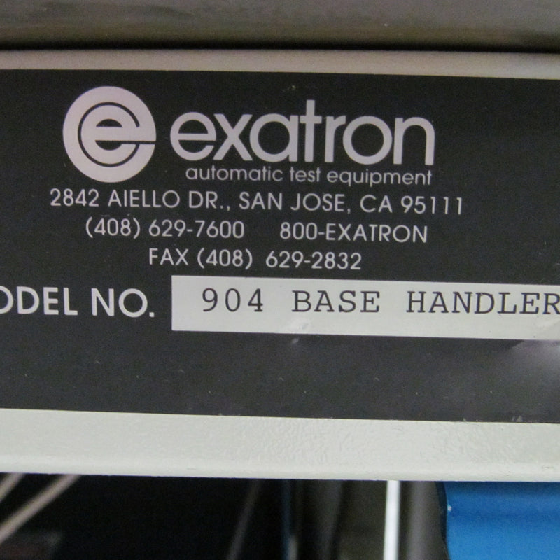 Exatron 904 Chip Pick and Place Test Handler