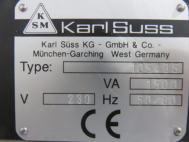 Karl Suss MA 6 / BA 6 Mask Aligner