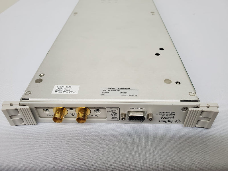 Agilent E 5287 A Atto Level High Resolution SMU Module