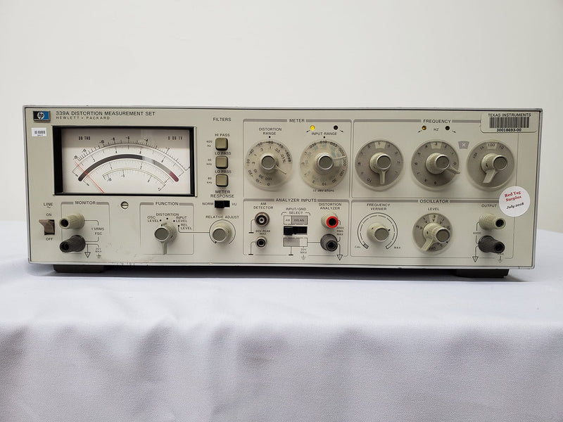 Agilent 339 A Distortion Measurement Set