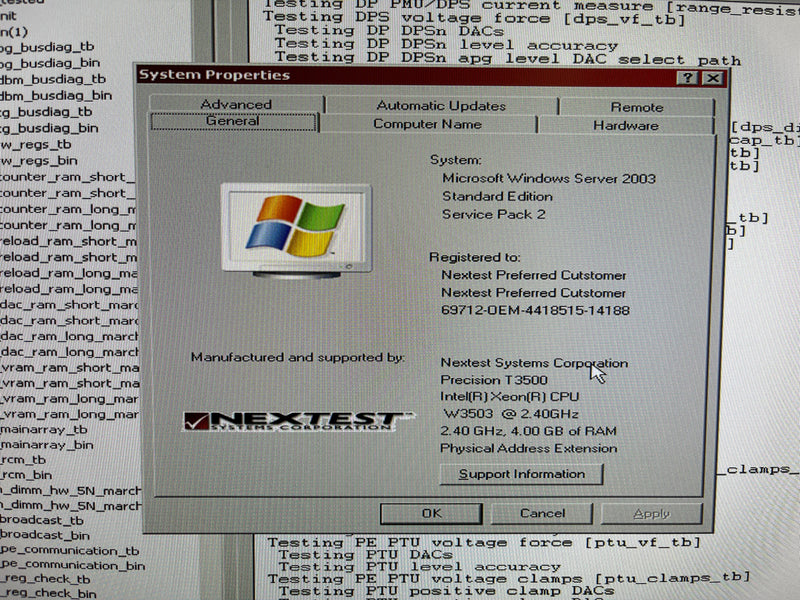 Nextest Magnum II EV Automated Memory Tester