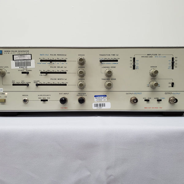 Agilent 8082 A Pulse Generator