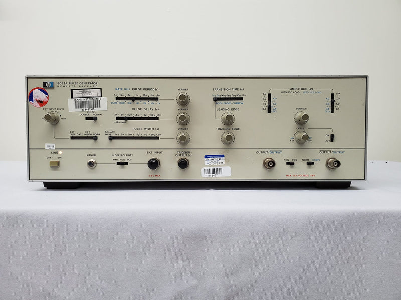 Agilent 8082 A Pulse Generator