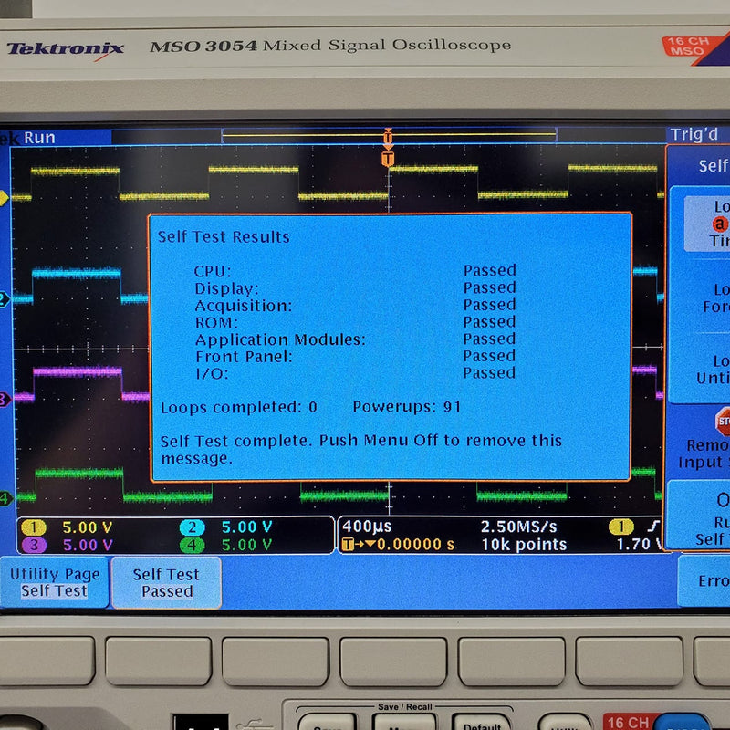 Tektronix MSO 3054 Mixed Signal Oscilloscope