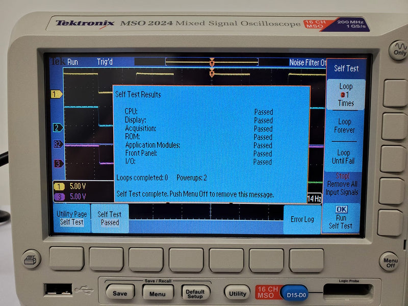 Tektronix MSO 2024 Mixed Signal Oscilloscope