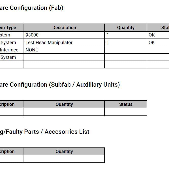 Advantest / Agilent / Verigy V 93000 PS 800 Tester